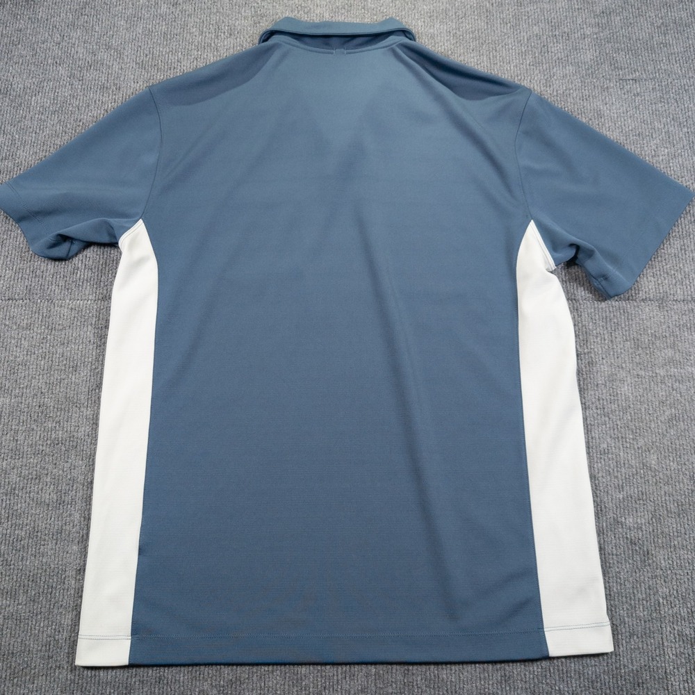 Nike Golf Polo Shirt Men M Blue Performance Sport Activewear Athleisure Gorpcore - Picture 9 of 11